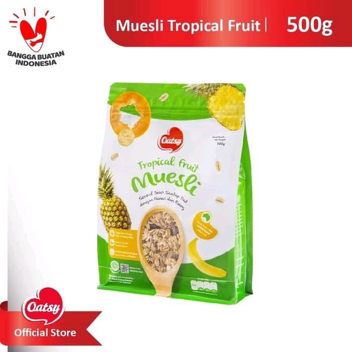 

Pilihan- Oatsy Muesli Tropical Fruit 500G