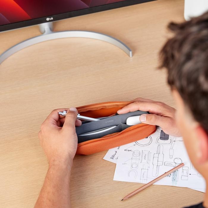 ORBITKEY PENCIL CASE - TERRACOTTA