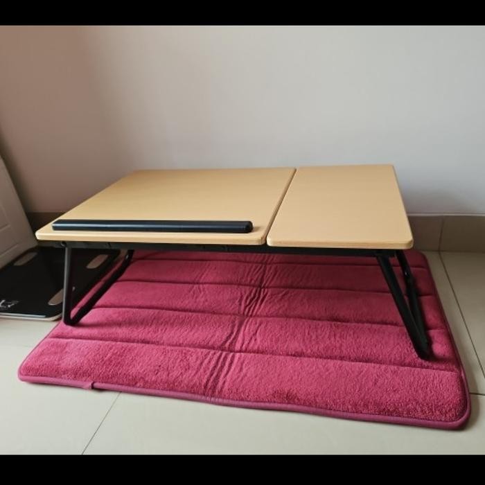 Meja Laptop Lipat Odi Motif Kayu / Ace Hardware Meja Belajar Lipat