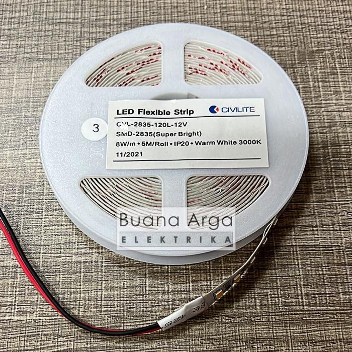 LED Strip Flex Civilite 2835 12V 120 Led