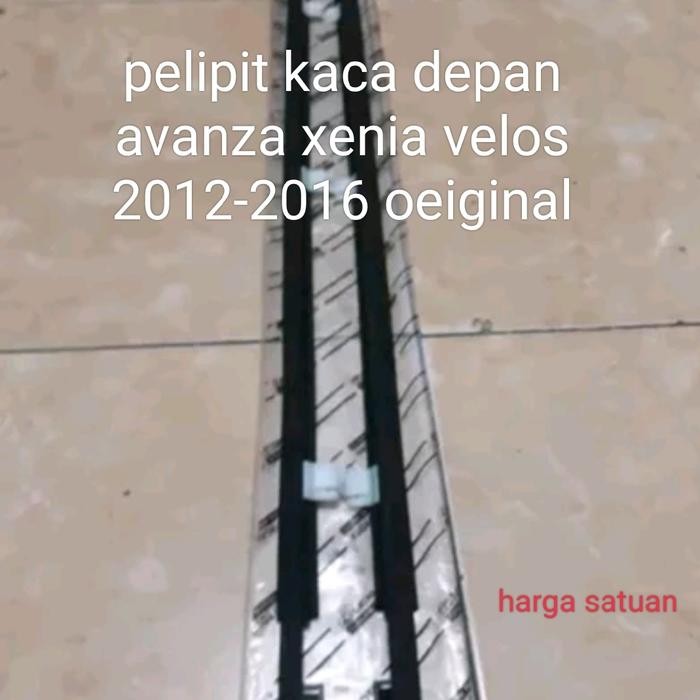 pelipit kaca samping depan Avanza 2012-2018 original SATUAN+KANCING