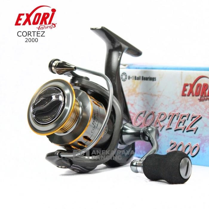 EXORI CORTEZ 2000 3000 5000 REEL PANCING 8+1 BALL BEARING GEAR RATIO 5.1 ALUMINIUM SPOOL