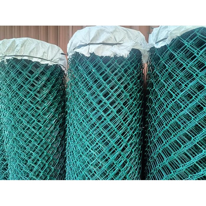 Kawat Pagar Kawat Harmonika PVC Tinggi 3 Meter Panjang 17 Meter