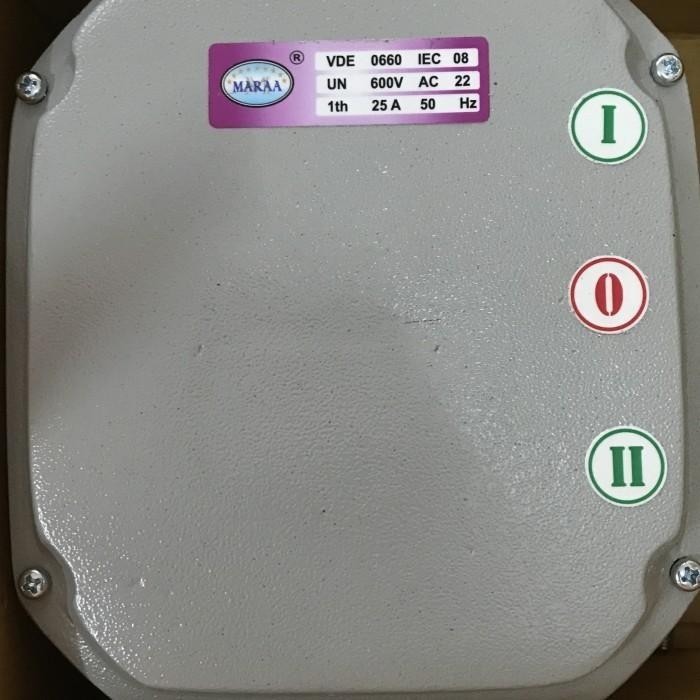 Handle Cam Starter 4P 40A 4 Phase 40A Change Over Ohm Schakelar Maraa