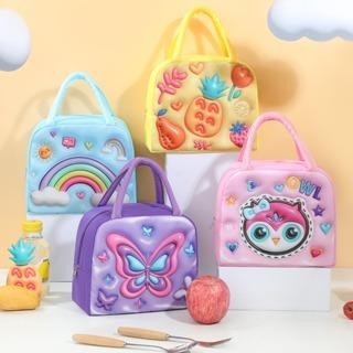 [G-SPEEDS] TV50-3D Lunch Box Bag Tas Bekal Anak Karakter Cooler Makanan Tempat Penyimpan