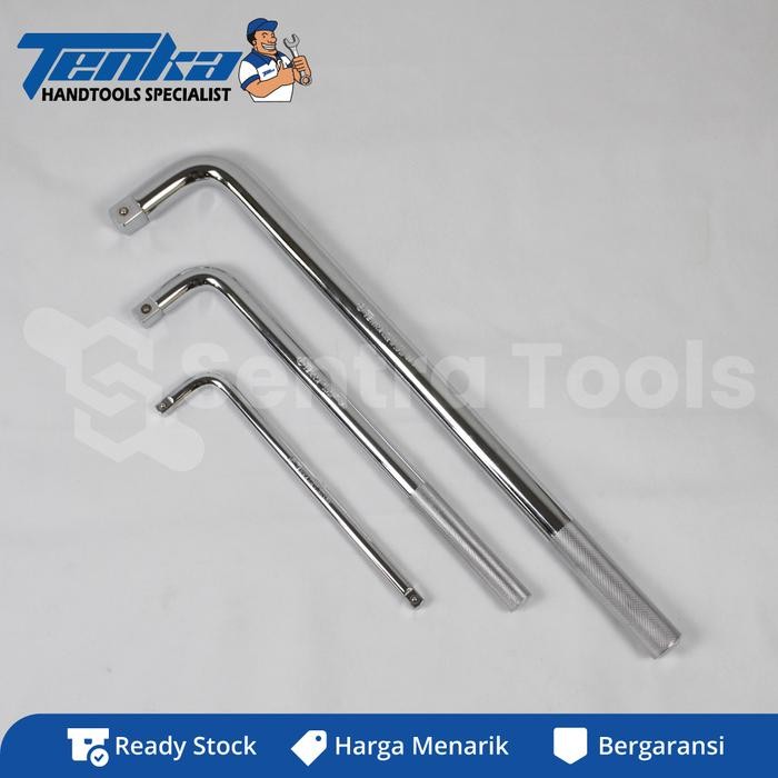 GAGANG SHOCK KUNCI SOCKET L OFFSET HANDLE TENKA KUALITAS JEPANG