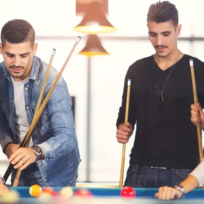 100Pcs Tip Stik Billiard 10Mm Cue Tip Billiard Slip On Cue Tip