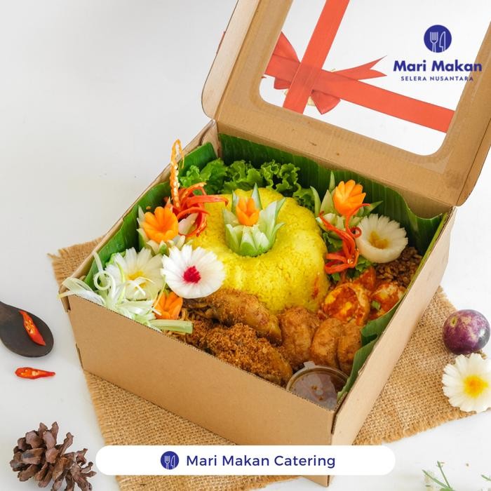Box Jendela Nasi Kuning Hampers untuk Hadiah
