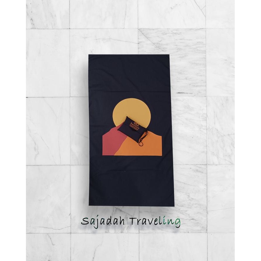 Sajadah Traveling Dompet Simpel Ringan Anti Slip