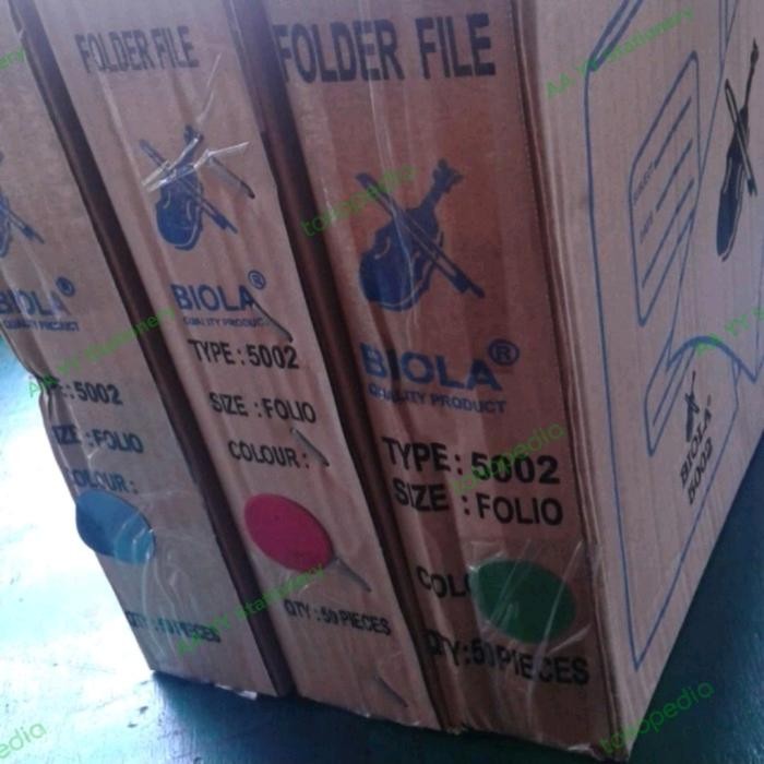 

Bisa E-Katalog! Stop Map 5002 Biola Per Box=50Pcs