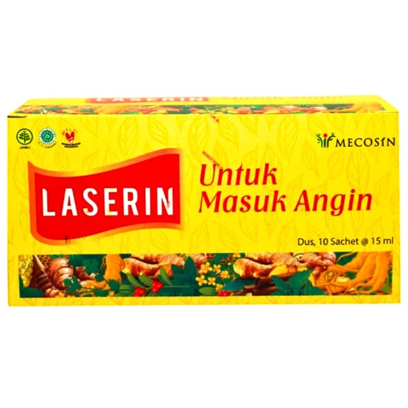 

S30756 LASERIN MASUK ANGIN OBAT SYRUP 15MLX10`S BOX MAJU BERSAMA (20250913)