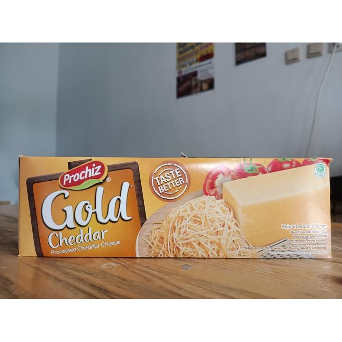 

Pilihan- Keju Prochiz Gold Cheddar Cheese 2Kg - Keju Olahan