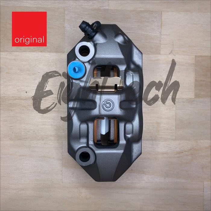 KALIPER DEPAN MONOBLOCK BREMBO M4 108 MM ORIGINAL - KIRI