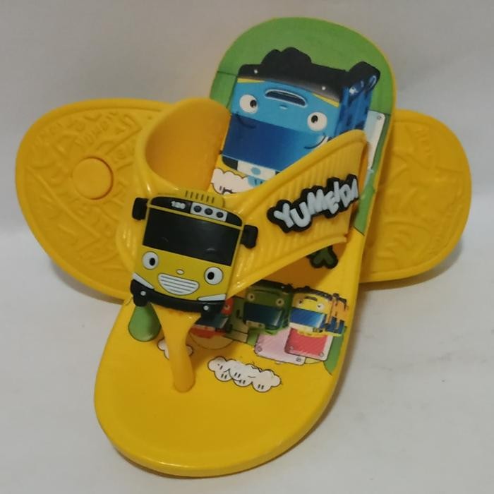 Pilihan- Sandal Jepit Anak Tayo S23-34 Yumeida Kids Sendal Karakter