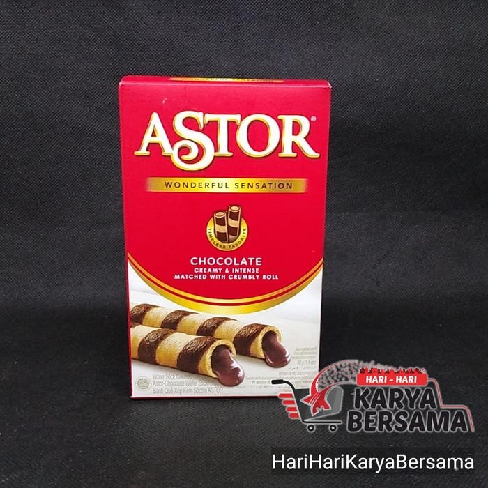 

ASTOR WAFER ROLL CHOCOLATE 40GR