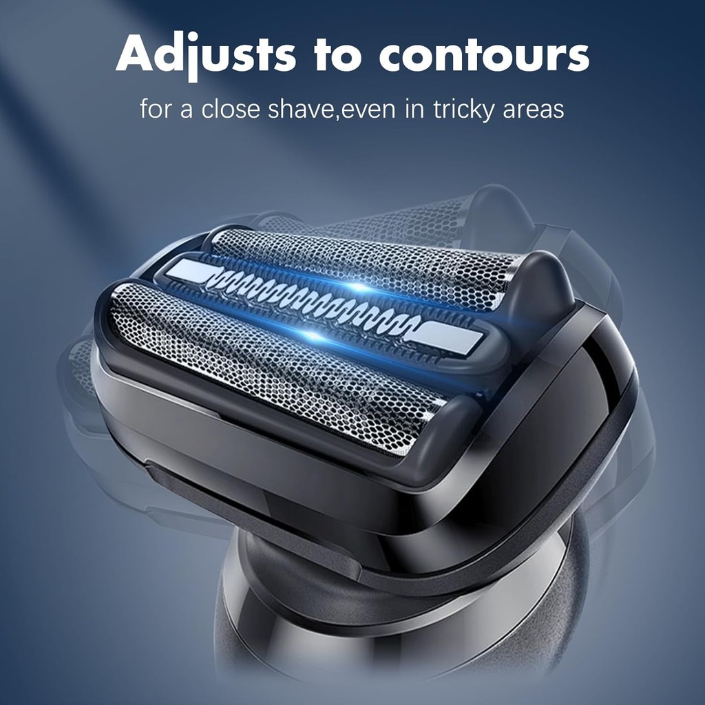 IMPORT 53B FOIL HEAD FOR BRAUN SERIES 5 & 6 ELECTRIC SHAVER 5018S, 5020S, 5031S, 5050CS, 6020S,