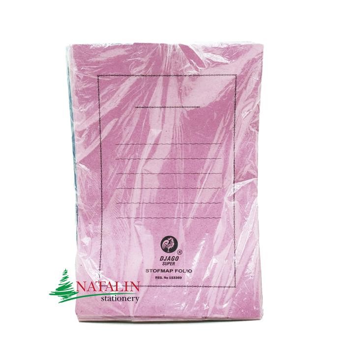 

OJ Stofmap Folio DJAGO (50pcs) / Stop Map Kertas F4 Warna