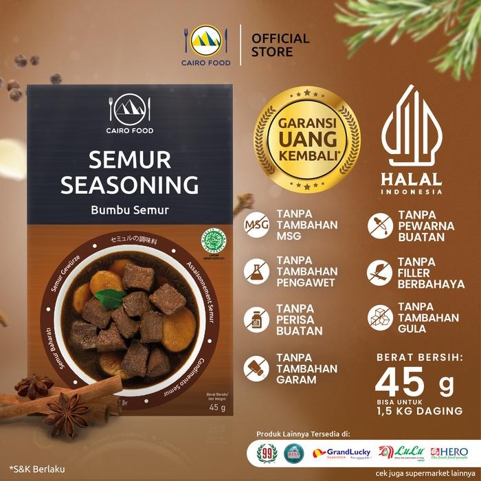

Stok Baru Bumbu Semur Seasoning - Cairo Food
