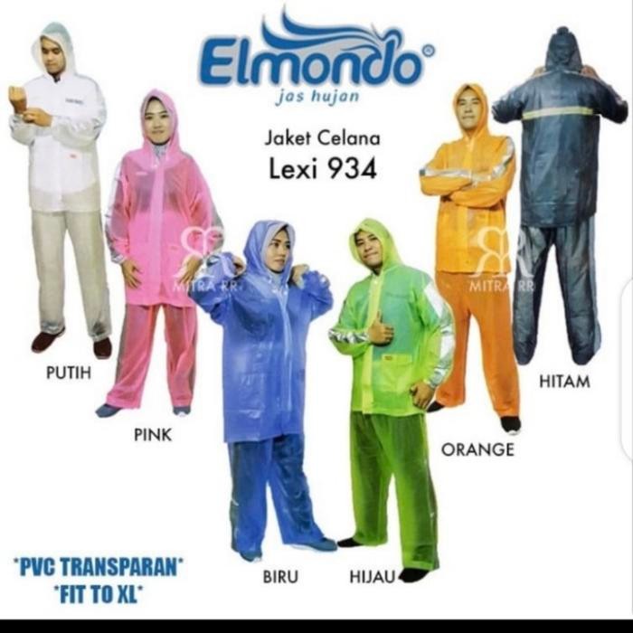 Jas Hujan Setelean Elmondo Lexi 934