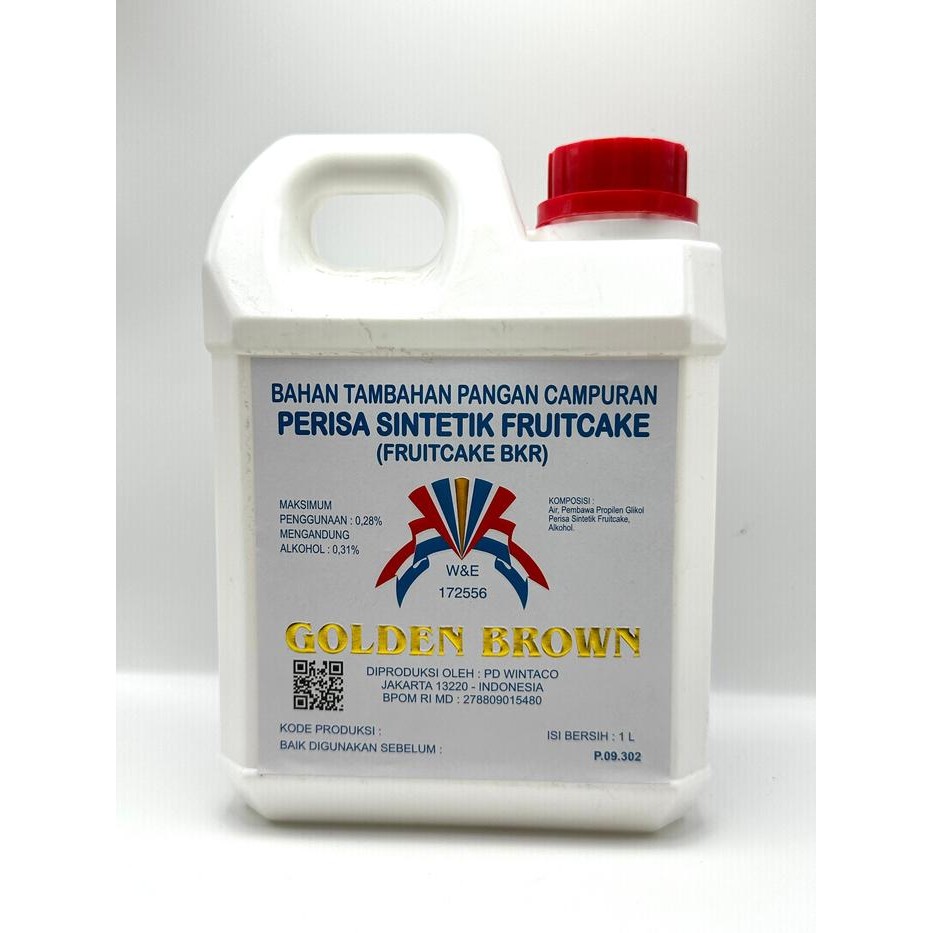 

Stok Baru Fruitcake Bakar (BKR) Golden Brown 1 Kg