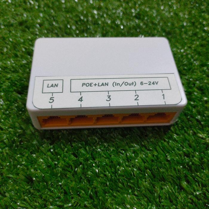 Pilihan- Switch Hub 5 Port Modif Poe - Bukan Totolink S505