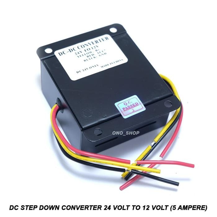 Laris Dc Step Down Converter 24 Volt To 12 Volt (5 Ampere) Terlariss 
