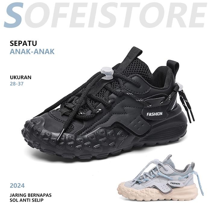 Piero Kidswear - Sepatu Olahraga Anak Sepatu Lari Luar Ruangan Sepatu Anak Fashion Sepatu Anak