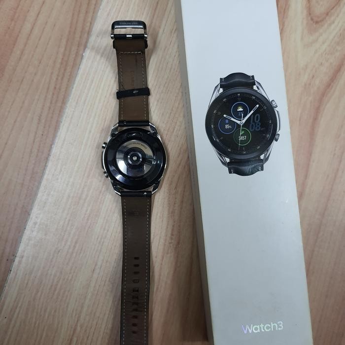 Samsung Galaxy Watch 3 45mm silver second mulus smart watch jam pintar