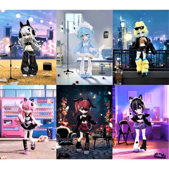 Ten Thousand Escape Plans BJD Blind Box Cute Jointed Doll Action Figure