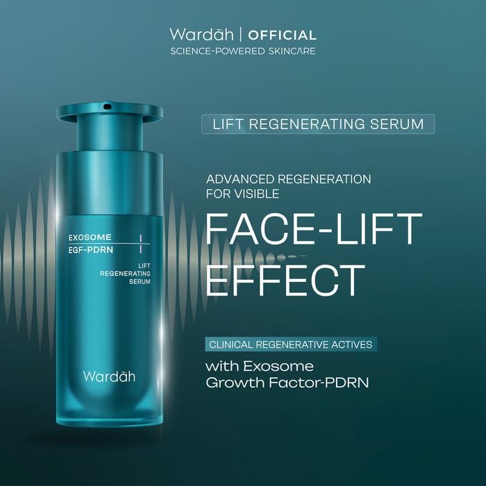 [TASYA FARASYA APPROVED] Wardah EXOSOME + PDRN Lift Regenerating Serum (Clinic Treatment Serum