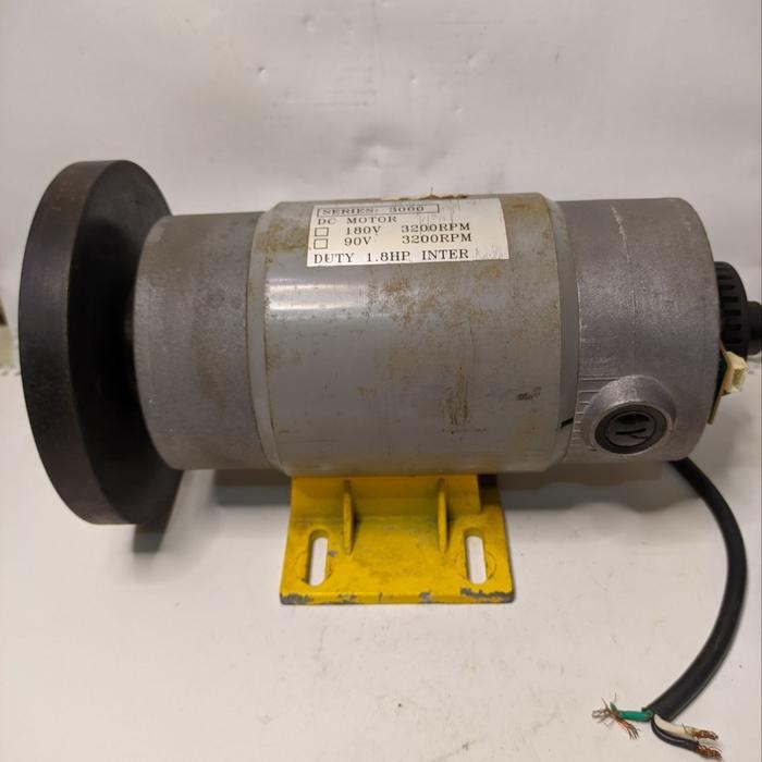 DINAMO MOTOR DC PERMANEN MAGNET 1.8HP 180V DC 3200RPM MOTOR TREADMILL