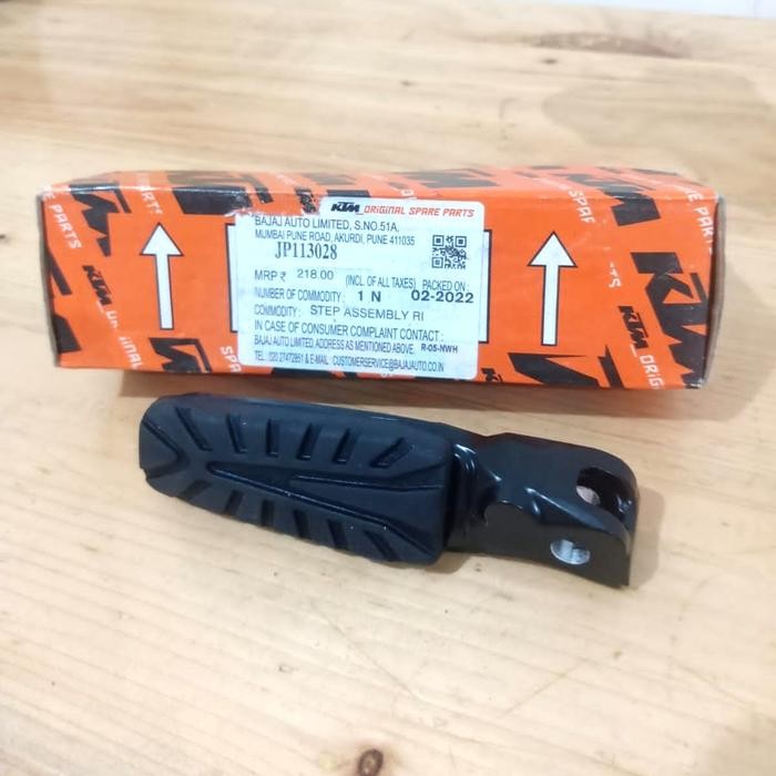 Footstep Depan Ktm Duke Rc 200 250 390 Pijakan Foot Step Kaki Kanan