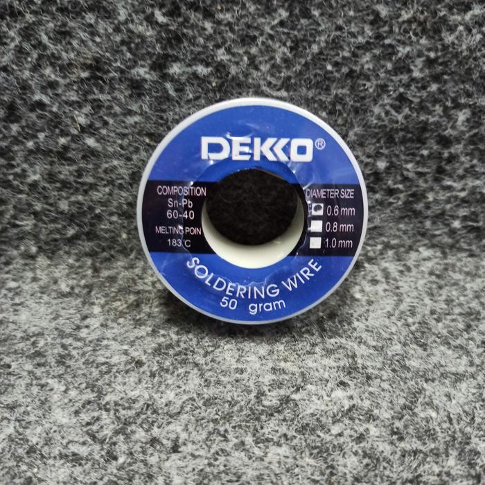 TIMAH SOLDER DEKKO 0,6MM
