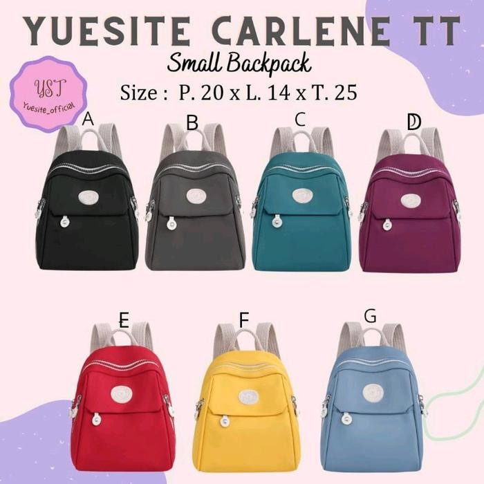 Top TAS RANSEL KECIL YUESITE CARLENE Backpack
