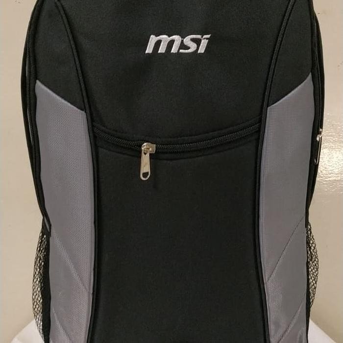 Sedia Tas laptop merek MSI backpack laptop MSI