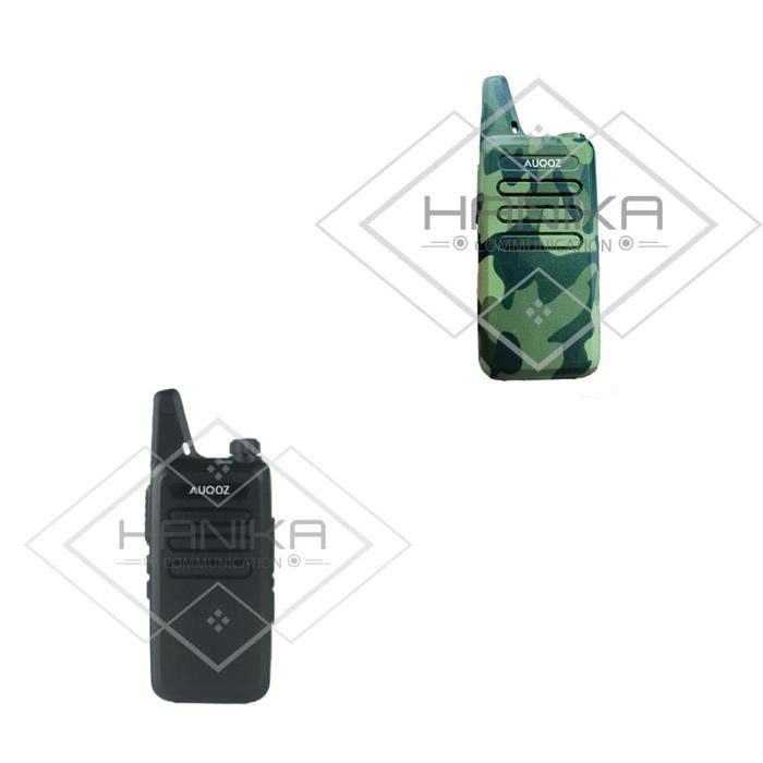SEPASANG POFUNG X1 FREKUENSI WLN KDC1 HT UHF HANDSFREE A8 NEO AUQOZ