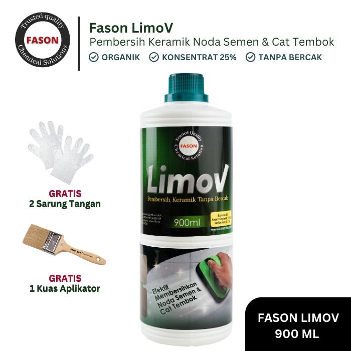 PROMO Pembersih Keramik Fason Limov 900ml