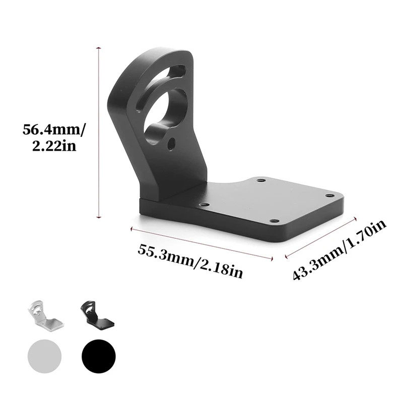 Brushless Conversion Motor Holder Motor Mount Bracket Seat For Traxxas Revo 2.5/3.3 E-Revo RC Car