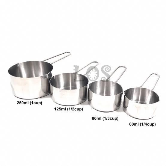 Sendok Takar Stainless Set Sendok Ukur Sendok Takaran Stainless