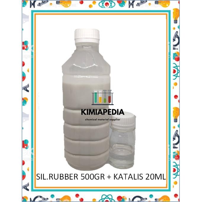 PREMIUM Cetakan Silikon Karet / Silicon / Silicone Rubber RTV 500gr + Katalis