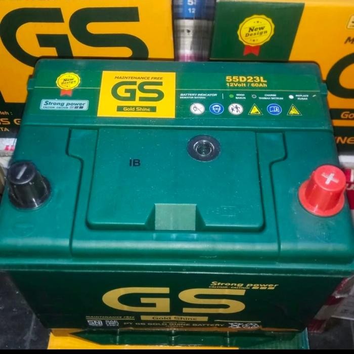 Aki Accu MF Kering 55D23L 12V 60AH 60Amper