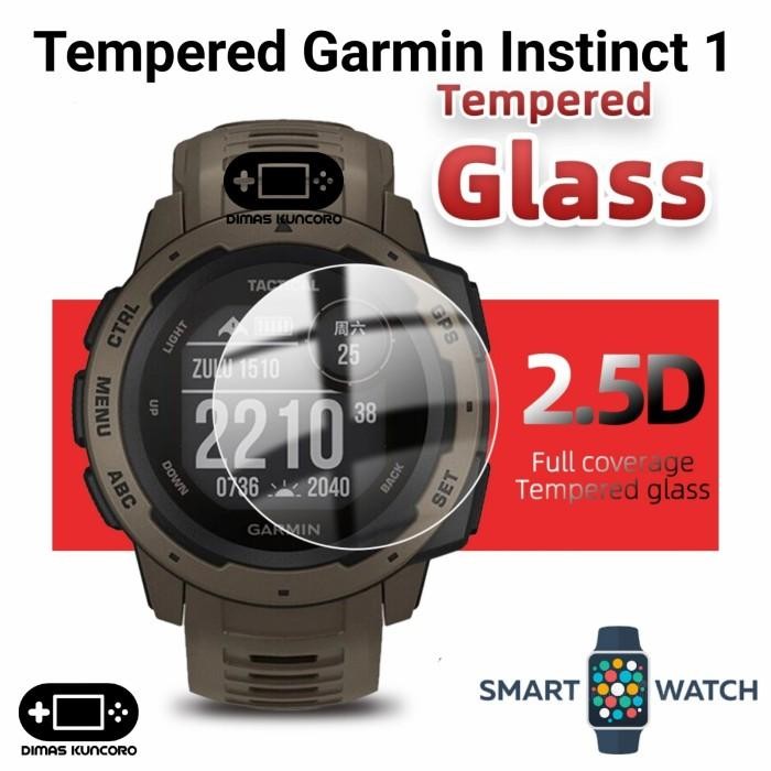 Tempered Garmin Instinct 1 antigores glass screen protector pelindung layar garmin instinct 1 solar