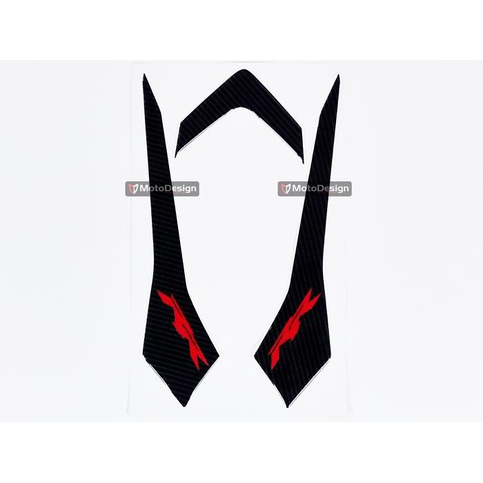 Stiker Timbul Carbon tector Pad Tailpad Buntut Body CBR250RR