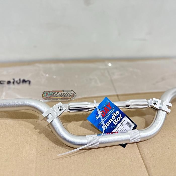 Stang Stir Day type Medium Model Daytona set Palangan Adaptor Jalu Drat Baut 10