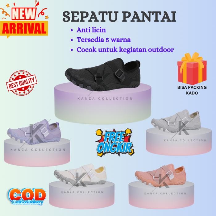 Sepatu Pantai Sepatu Poundfit Sepatu Renang Wanita