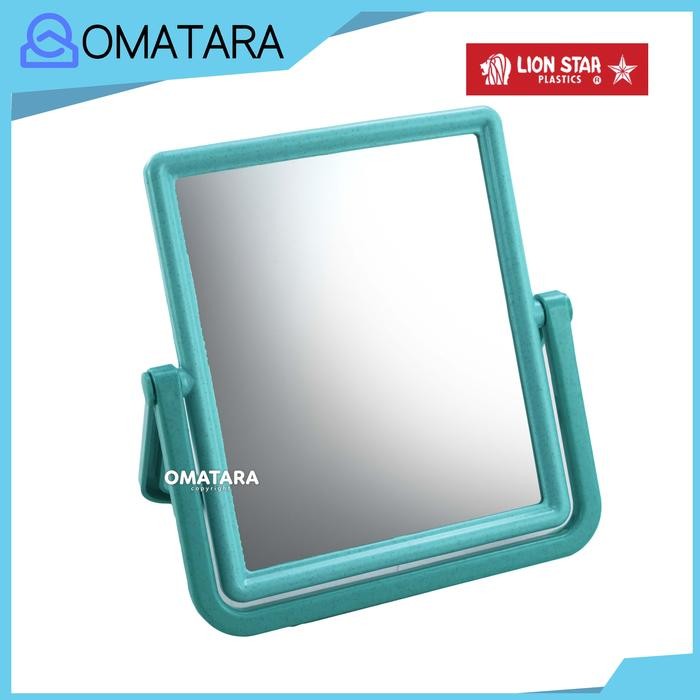 t5wh- Beauty Mirror 213 Kaca Cermin Duduk Persegi Lion Star