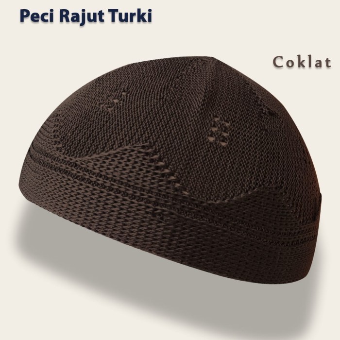ORIGINAL Peci Rajut Dewasa Aneka Warna Peci Rajut Turki Kopiah Yaman READY STOCK