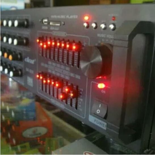 Ampli Mixer DAT303 DAT DA-303 Power Amplifier + USB Bluetooth KAraoke