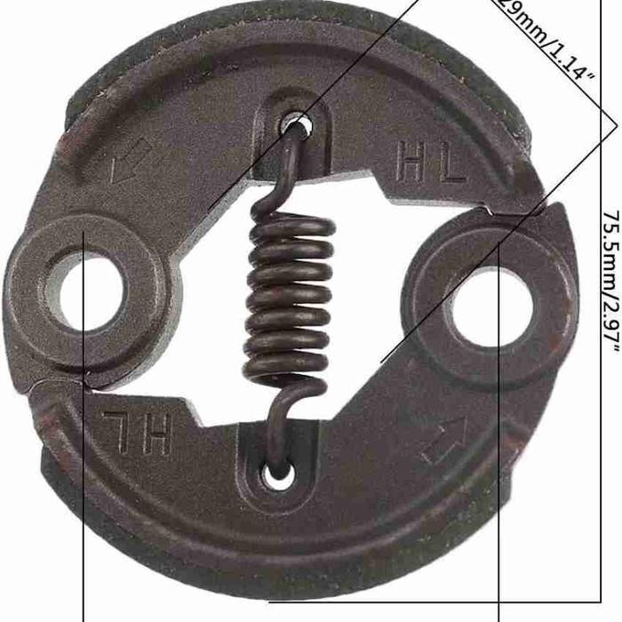 kampas rem tasco clutch shoes shoe alat mesin potong rumput 4tak gendong 430 435 GX-31 GX-35 tac439