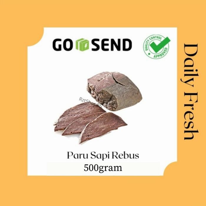 SerbaDaging- Paru Sapi Rebus - Paru Paru Sapi